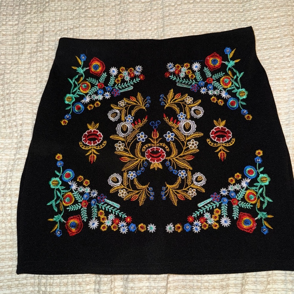 Black skirt